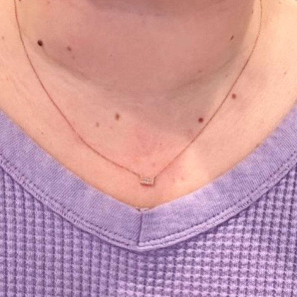 Dana Rebecca Katie Z Pendant | Rose Gold - Picture 6 of 7